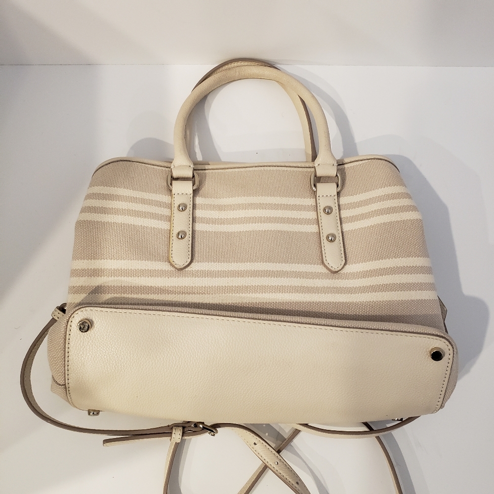 Kate Spade Canvas Leather Bag - Picture 7 of 12